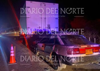 Accidente de tránsito en la vía Albania – Carraipia deja dos personas fallecidas