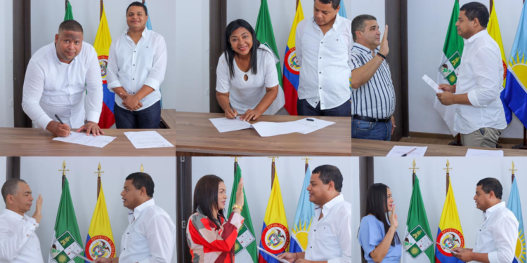 6 nuevos funcionarios llegan al gabinete del Alcalde Genaro Redondo