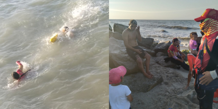 Joven de 20 años fue rescatado de las playas de Riohacha