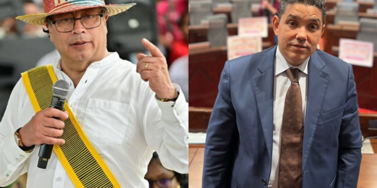 Jaime Lacouture responde a trino de Petro y pide mirar al centro y sur del Departamento