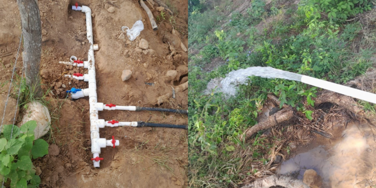 Alertan sobre conexiones ilegales que generan bajas presiones en el servicio de agua