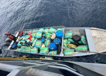 Armada de Colombia decomisó 1.548 kg de estupefacientes en el Pacífico centro