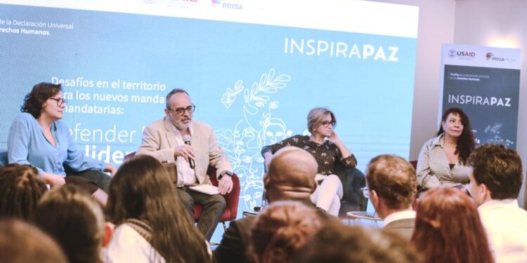 USAID y los aliados de InspiraPaz anuncian apoyo a mandatarios locales y líderes sociales