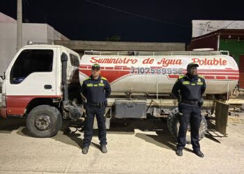 Recuperan un vehículo que distribuye agua potable en zona rural de Manaure