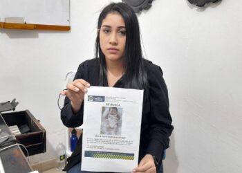Denuncian la desaparición de un bebé de dos meses  aproximadamente