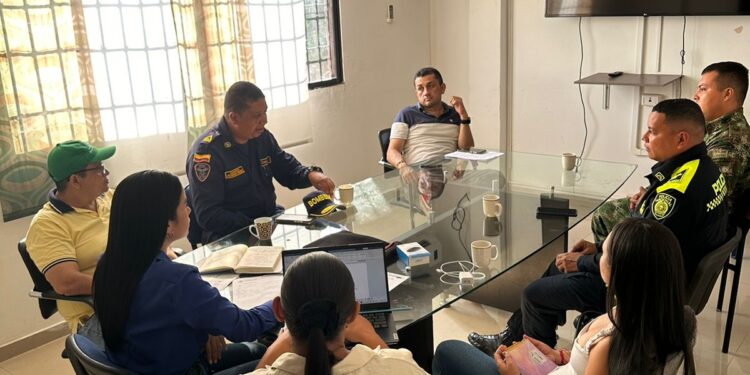 Convocan comité para la gestión de riesgos ante posibles emergencias en La Jagua del Pilar