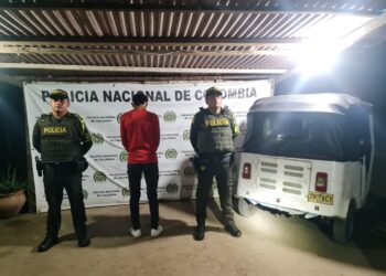 En la vía Paradero – Maicao lo capturan conduciendo un motocarro hurtado en 2019 en Soledad, Atlántico
