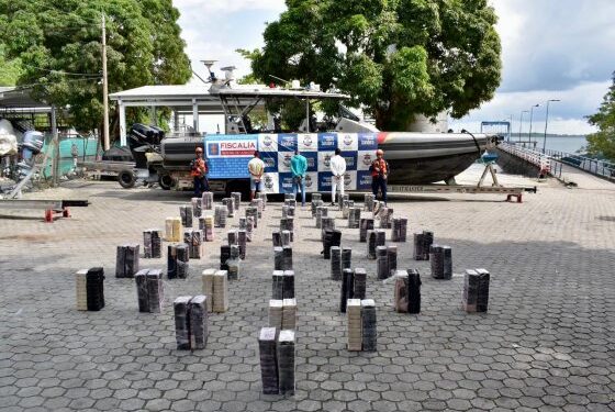 Incautada más de una tonelada de cocaína en aguas del Pacífico sur