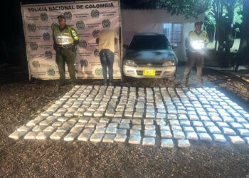 Con 123 kilogramos de marihuana capturan a un conductor en la vía Distracción – Cuestecita