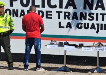 Capturado transportando armamento, estupefacientes y material para procesamiento de munición por vías de La Guajira