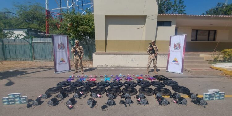 En Barrancas incautan cargamento de cigarrillos y ventiladores de contrabando