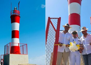 Un faro con tecnología de punta, estrena el Cabo de la Vela en la Alta Guajira