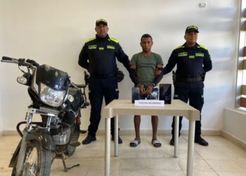 Hombre es capturado por el presunto delito de hurto agravado en Manaure