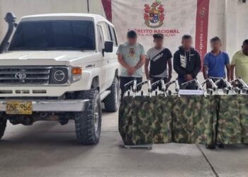 Cinco personas capturadas por transportar material de guerra en vías de La Guajira