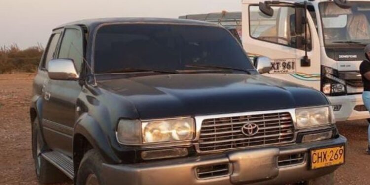 Hurtan camioneta de contratista de Esepgua que se desplazaba por la Alta Guajira