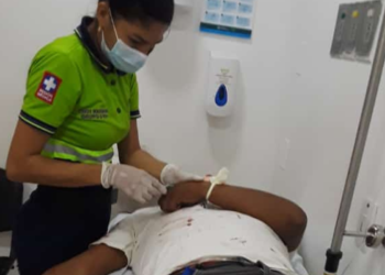 Hombre resultó gravemente herido en accidente de tránsito en la vía Riohacha – Valledupar