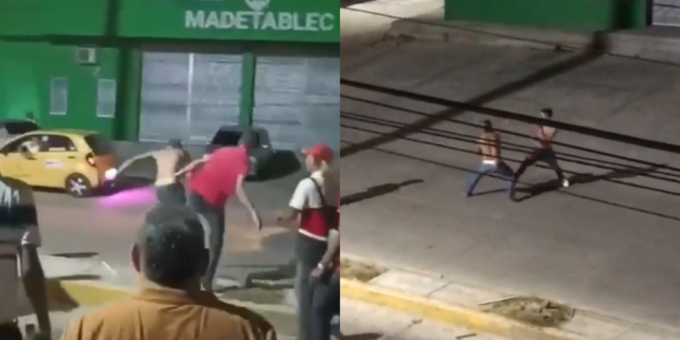 Riñas frente a caseta ilegal se originan todos los fines de semana en Riohacha