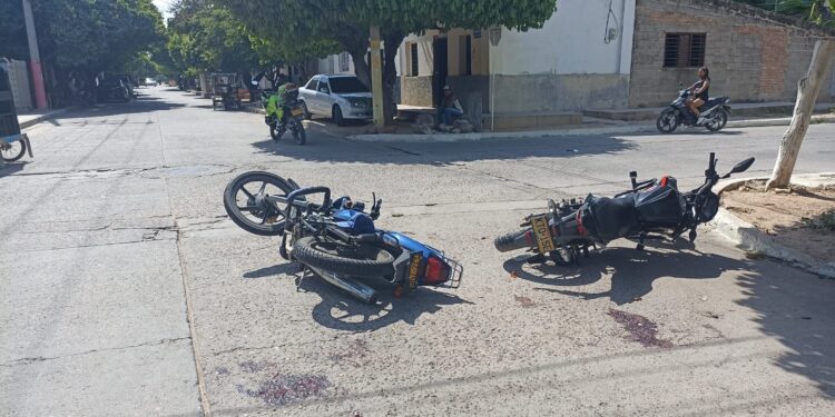 Accidente de tránsito en Fonseca deja tres heridos