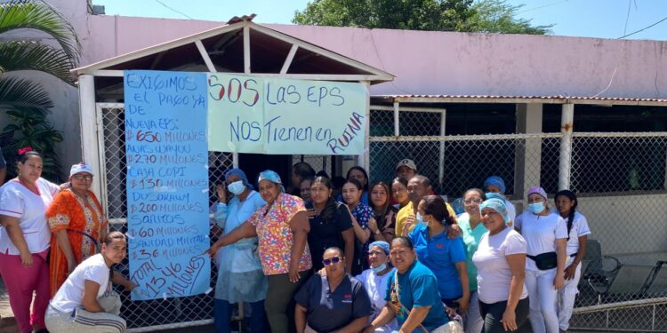 Hospital San Rafael de Albania se va a huelga por deuda de las EPS de más de $1.000 millones