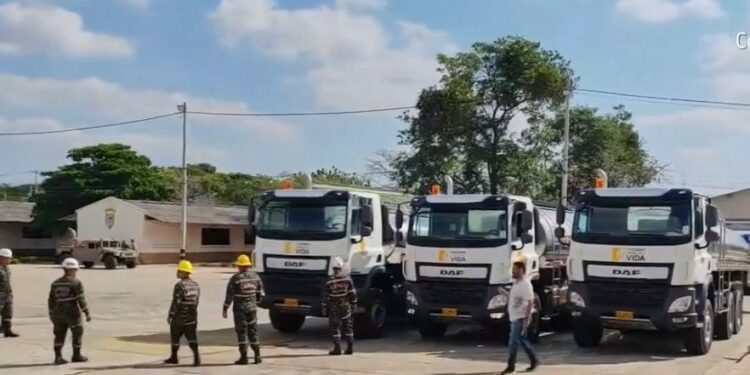 Este martes comenzarán a operar 10 de los 40 carrotanques que abastecerán de agua a comunidades de La Guajira