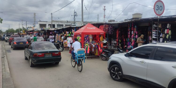Informalidad de los comerciantes reina en el sector del mercado viejo de Riohacha