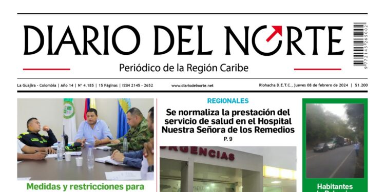 Esta es nuestra edición de hoy jueves 08 de febrero