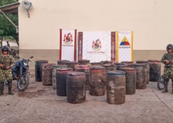 Mil galones de ACPM venezolano fueron incautados en el Corregimiento de La Majayura