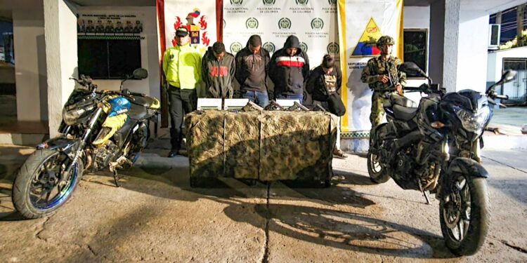 Capturan a cuatro presuntos integrantes del Clan del Golfo en la Alta Guajira