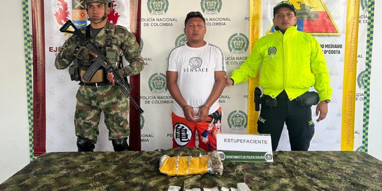 En Maicao capturan a presunto distribuidor de estupefacientes