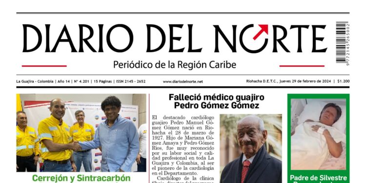 Esta es nuestra edición de hoy jueves 29 de febrero