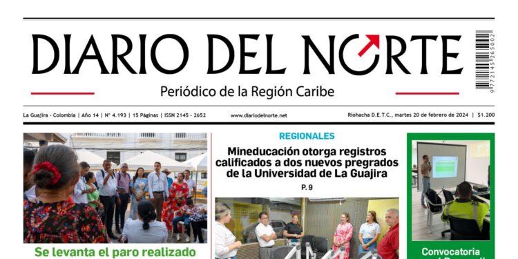 Esta es la edición del martes 20 de febrero de 2024