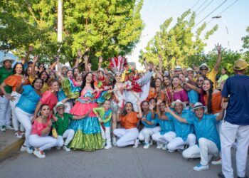 San Juan del Cesar disfruta en paz y con alegría sus carnavales presididos por la Reina Central, Nazali Daza