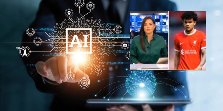 Utilizando Inteligencia Artificial están estafando suplantando al jugador colombiano Luis  Díaz