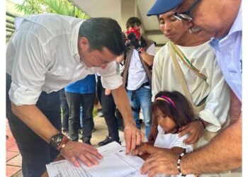 Registrador nacional lideró jornada de identificación en la comunidad kogui de la Sierra Nevada de Santa Marta