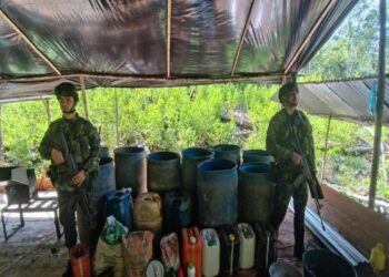 Destruidos siete laboratorios para el procesamiento de pasta base de coca
