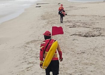 Por condiciones climáticas adversas se toman medidas preventivas en las playas de Riohacha