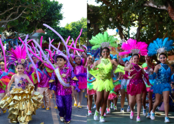 Una celebración cultural y participativa, carnavalito del Británico Internacional