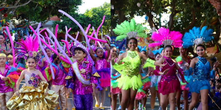 Una celebración cultural y participativa, carnavalito del Británico Internacional