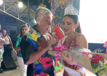 Raquel Pulgar fue elegida como Reina Popular en los Carnavales 2024 de Villanueva