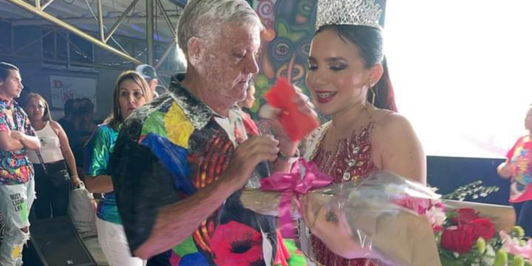 Raquel Pulgar fue elegida como Reina Popular en los Carnavales 2024 de Villanueva