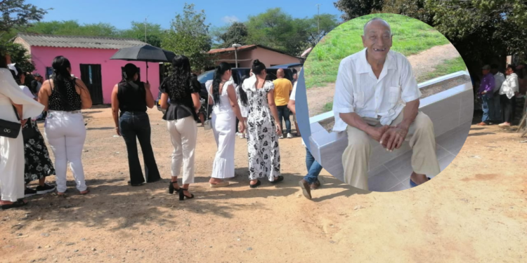 Habitantes de El Ebanal despiden a “Pacho”, octogenario que falleció por picaduras de abejas