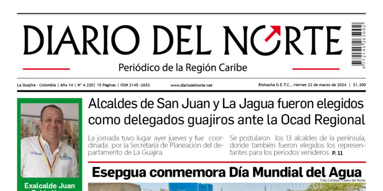 Esta es la edición del viernes 22  de marzo de 2024