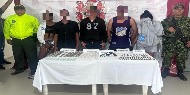 Ejército Nacional capturó a cinco presuntos integrantes del Clan del Golfo en el Cesar