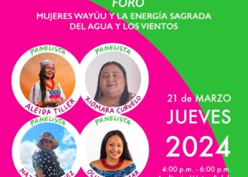 Mujeres wayuú y la energía sagrada del agua y los vientos