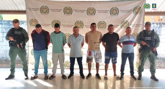 A prisión seis presuntos integrantes del ‘Clan del Golfo’ que estarían dedicados a la extorsión y el homicidio