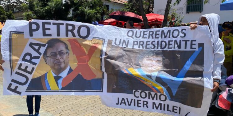 ‘Marcha de las mayorías’ transcurrió sin contratiempos en las principales ciudades de Colombia