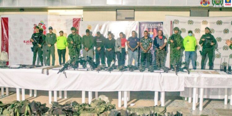 Cárcel para presuntos integrantes de las disidencias de las Farc que delinquen en Tolima