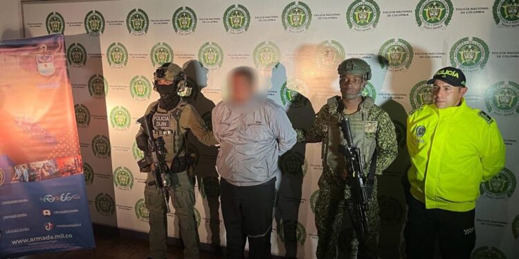 Capturado presunto cabecilla del frente 12 “Isaías Pardo” del GAO-R Segunda Marquetalia