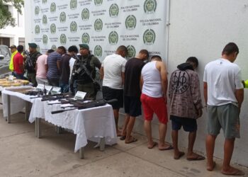 En Riohacha capturan a 11 extranjeros, entre ellos un presunto integrante del Tren de Aragua