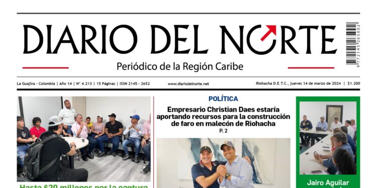 Esta es nuestra edición de hoy jueves 14 de Marzo